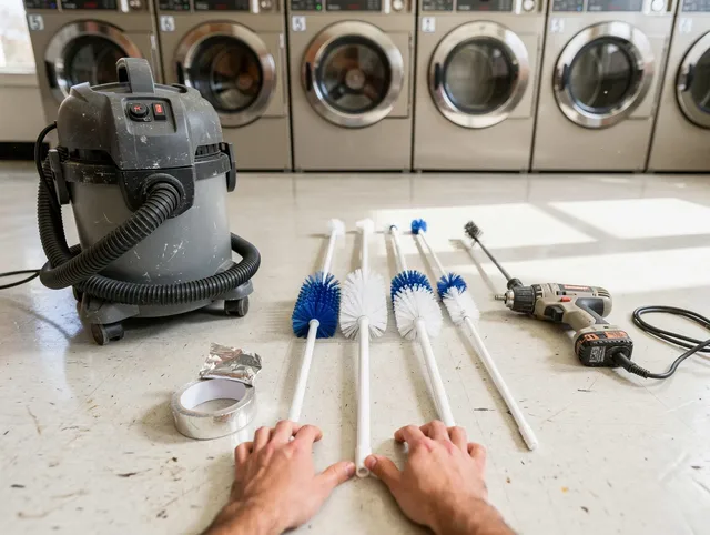 Commercial-grade dryer vent cleaning by Fairfield Dryer Vent Cleaning in Fairfield