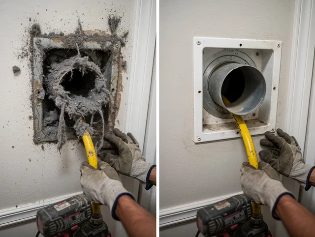 Expert gas dryer vent cleaning by Fairfield Dryer Vent Cleaning in Fairfield